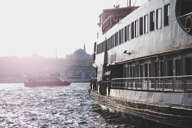 Une image vide pour la manipulation Vue désaturée de Sainte-Sophie avec City Ferry