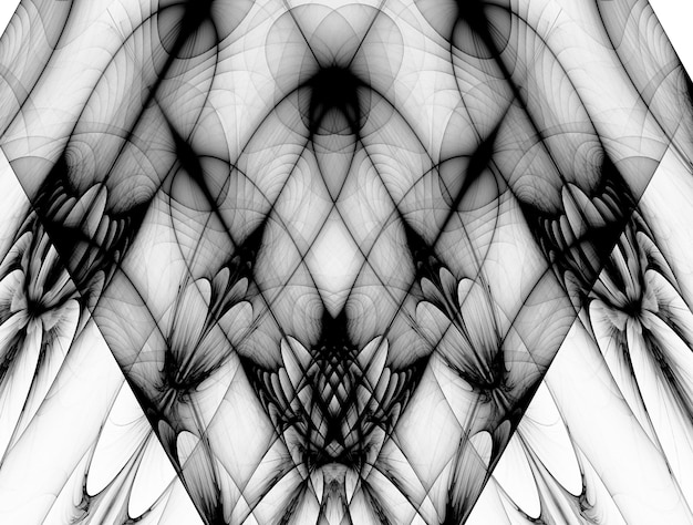 Imagerie de fond abstraite fractale imaginaire