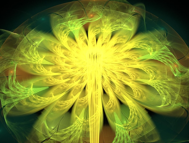 Imagerie de fond abstraite fractale imaginaire