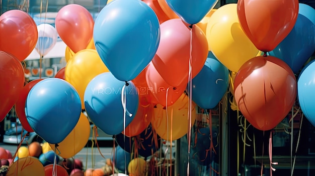 Des images de ballons d'anniversaire