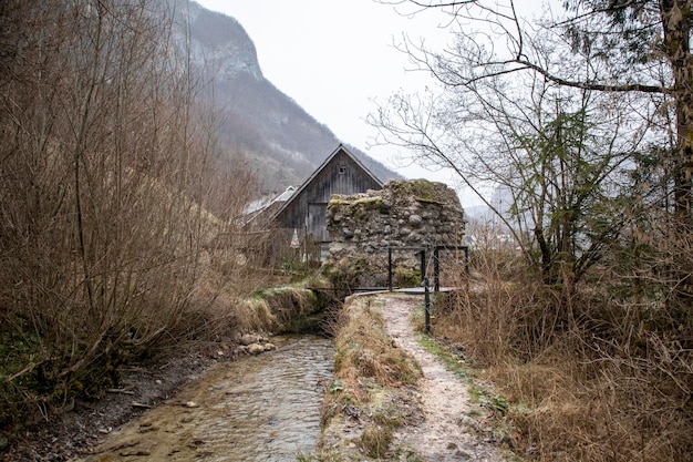 Images de Bled, Slovénie, en automne et en hiver