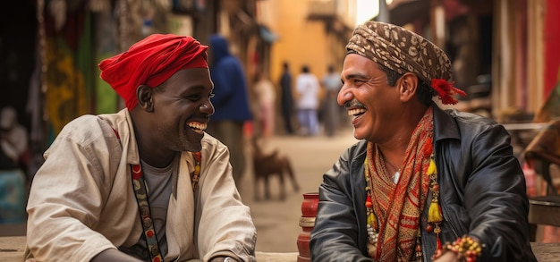 Ces images capturent des interactions non posées entre les habitants et les visiteurs lors d'événements culturels