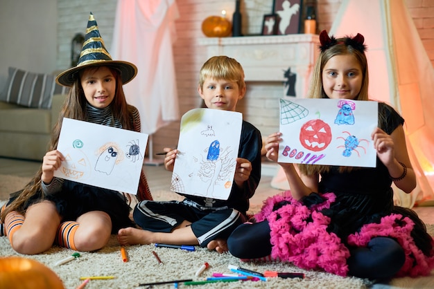 Images Drôles D'halloween D'enfants