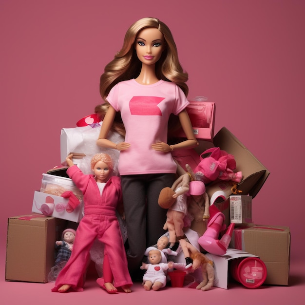 Des images époustouflantes de l'élégance des poupées Barbie