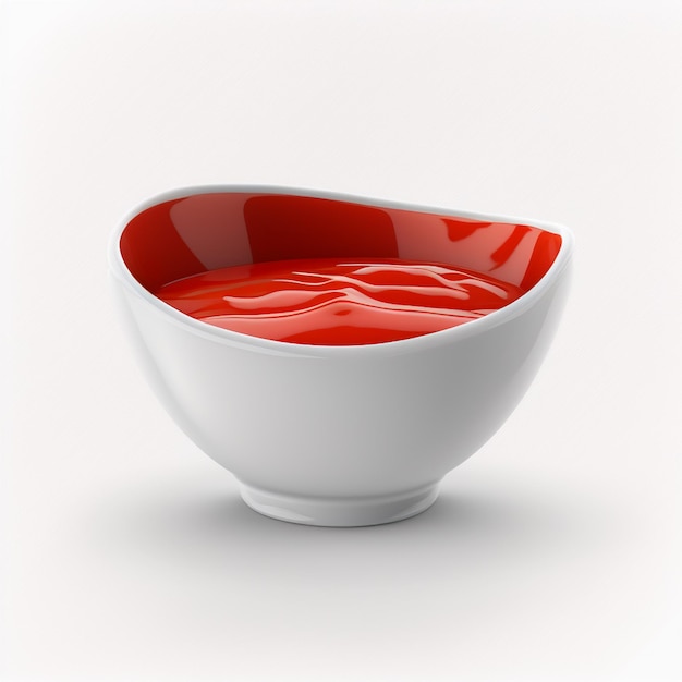 Photo images d'illustration de sauce tomate dans un bol