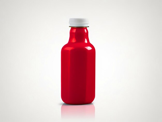 Photo images de maquettes de bouteilles de jus rouge en couleurs simples à télécharger gratuitement