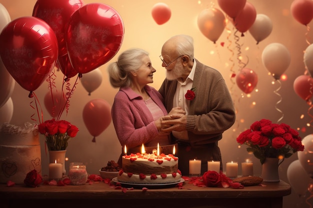 Des images réconfortantes de couples célébrant Milesto 00322 02