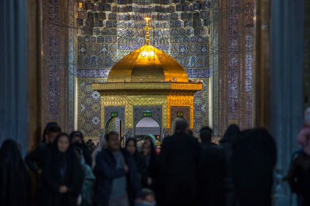 Imam reza mashhad mosquée du sanctuaire sacré de l'iran paysage paisible zarih haram islam ziarat