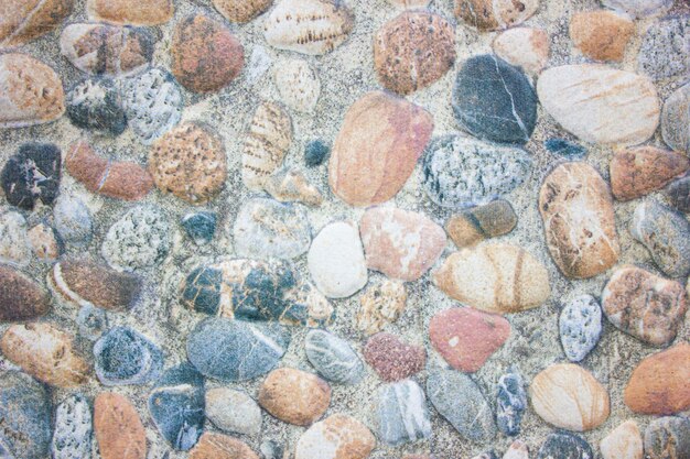 Imitation de fond de mur en pierres naturelles Imitation de façade en pierres colorées