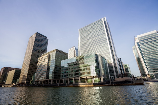 Immeuble de bureaux de Londres paysage urbain pour concept d'entreprise