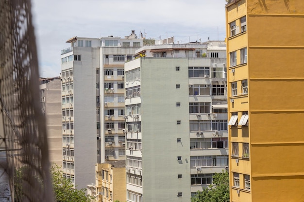 Immeuble dans le quartier de Copacabana à Rio de Janeiro, Brésil.