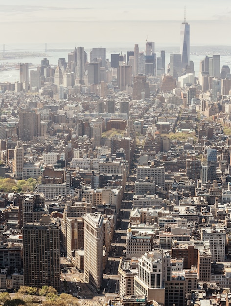 Photo immeuble flatiron et 5e avenue