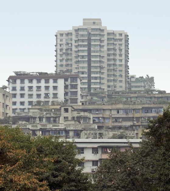 immeubles d'appartements à Chongqing