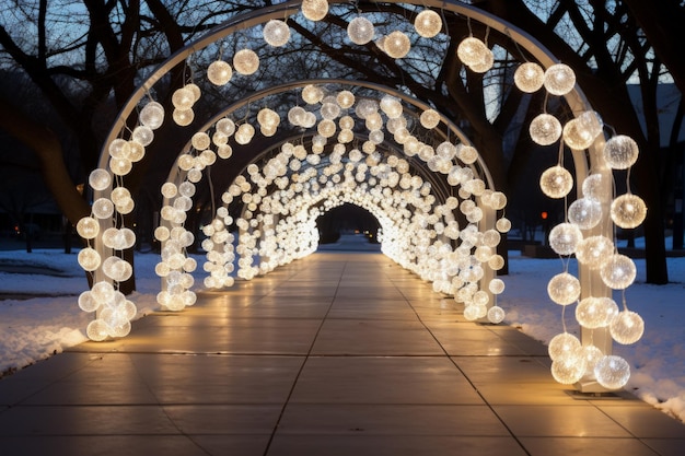 Implémenter des lumières LED dans les décorations de Noël pour l'efficacité énergétique