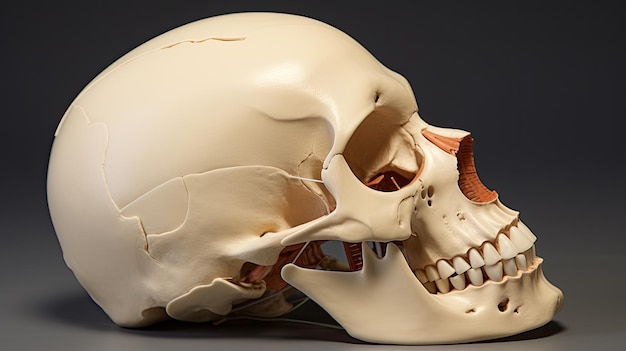 Photo impression 3d d'implants crâniens spécifiques au patient pour les reconstructions cranio-faciales