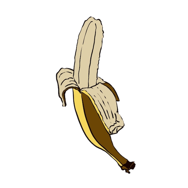 Impression de bananes Abstrait moderne