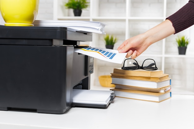 Imprimante au bureau