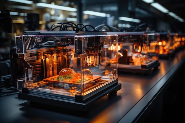 Les imprimantes 3D de l'usine futuriste créent des objets complexes IA générative