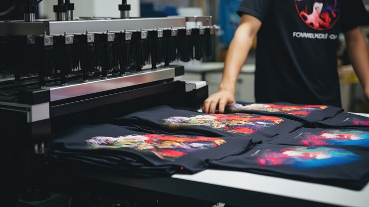 Imprimerie sur tissu Imprimerie de chemises et de textiles Impression sur tissu