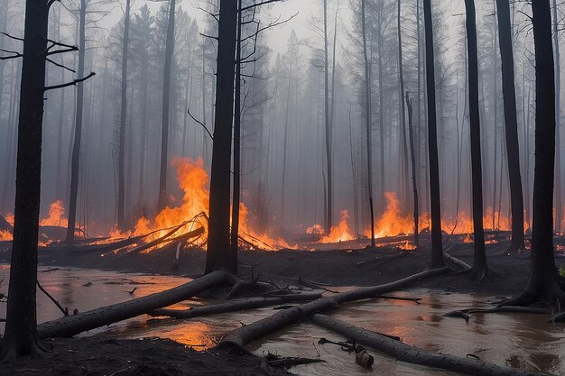 Les incendies de forêt et leurs conséquences sur la nature