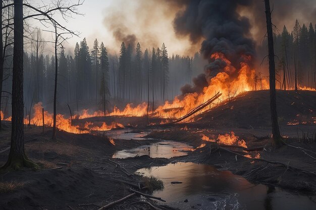 Les incendies de forêt et leurs conséquences sur la nature