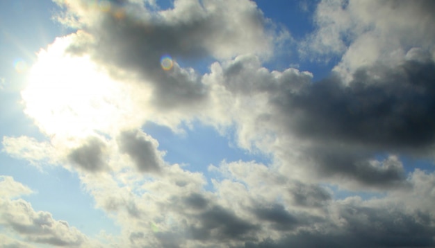 Incroyable nuage noir