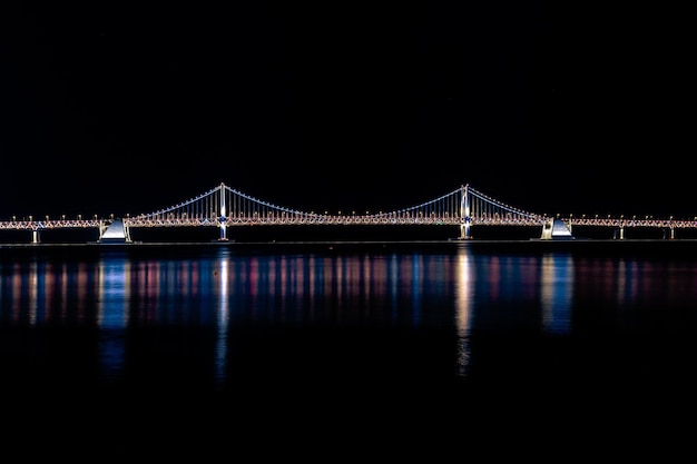 Incroyable photo du Diamond Bridge à Busan, Corée du Sud