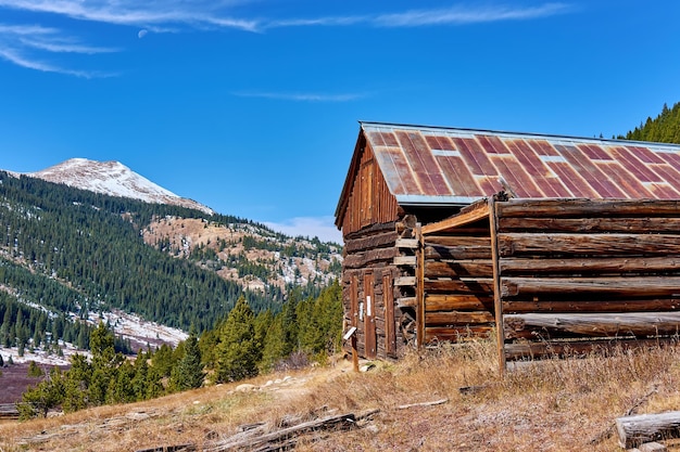 Independence Ghost Town dans les montagnes du Colorado