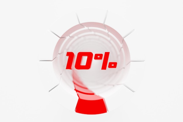 Photo indicateur de la batterie du compteur d'énergie et progression de charge avec modèle 3d en pourcentage panneau de mesure de contrôle d'énergie tableau de bord de la voiture