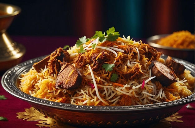 Une indulgence somptueuse Biryani