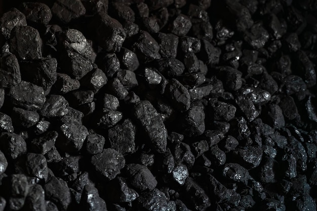 L'industrie du charbon et l'énergie Un aperçu des charbons noirs naturels pour le carburant et l'électricité