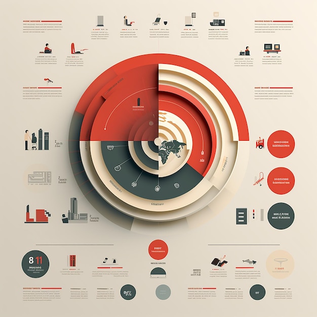 Photo infographie sur les entreprises