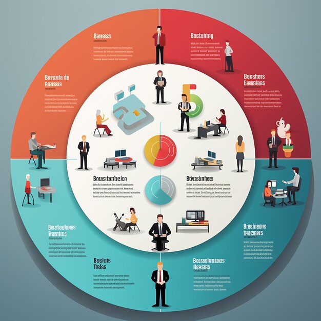 Photo infographie sur les entreprises