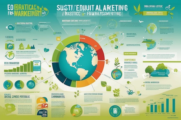 Une infographie sur les pratiques de marketing numérique durable