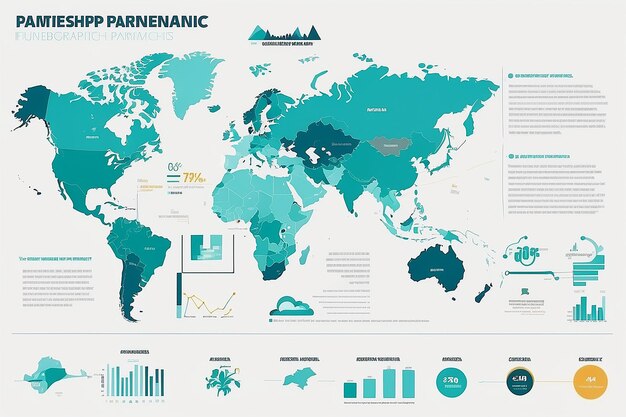 Infographies sur les partenariats commerciaux