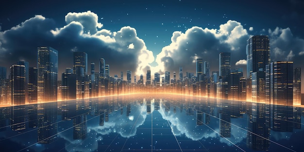 L'informatique en nuage pour la technologie futuriste du big data