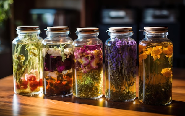 Infusions à base de plantes artisanales pour siroter du plaisir