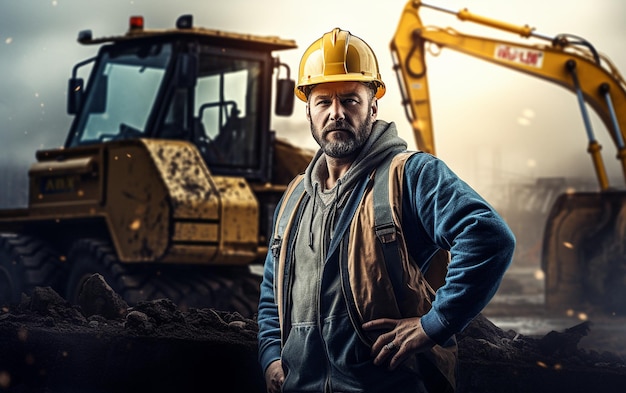 Ingénieur en construction sur site