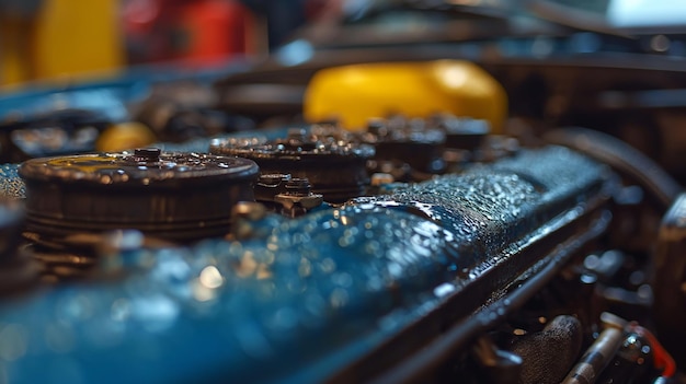 Ingénieur mécanicien se concentrant sur la maintenance des machines chez Industrial Machinery Generative AI