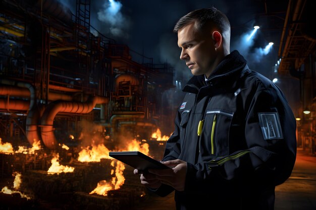 ingénieur en supervision de construction installation industrielle IA générative