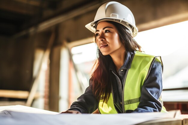 Ingénieure de chantier