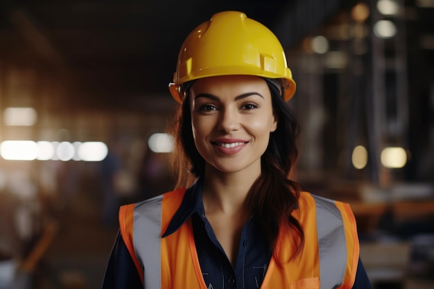 Une ingénieure confiante à Hardhat.