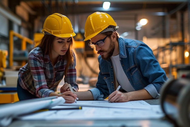 ingénieurs du bâtiment en action