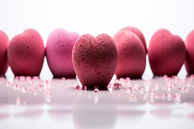 ingrédient de bonbons pour le cœur de valentine