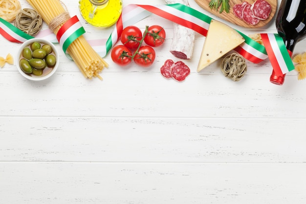 Ingrédients de la cuisine italienne