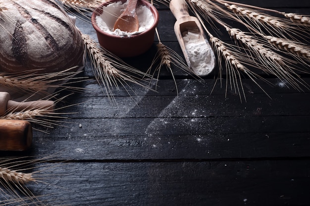 Ingrédients De Cuisson. Fond De Nourriture