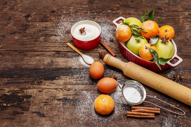 Ingrédients Pour La Cuisson