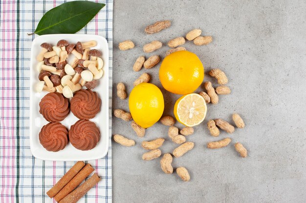 Ingrédients pour la cuisson