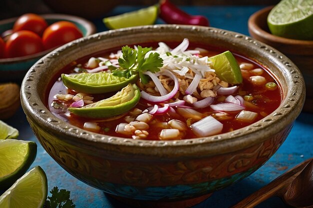 Ingrédients de Pozole fraîcheur a