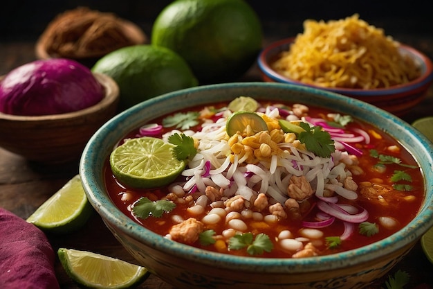 Ingrédients de Pozole frais